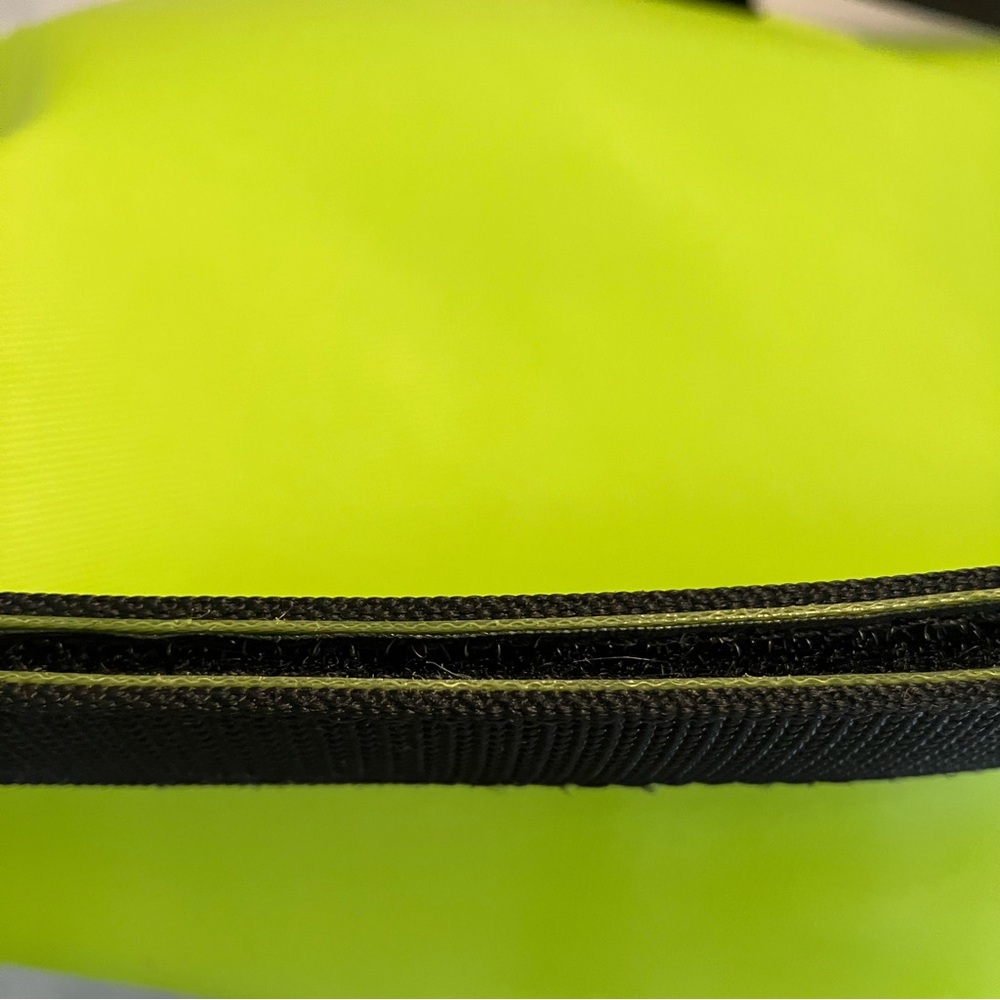 Filson Neon Yellow Waterproof Duffel with Black Straps - Picture 9 of 13